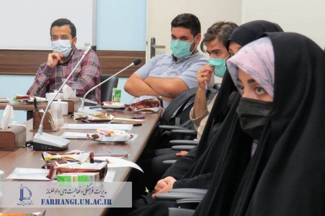 نشست فعالان نشریات دانشجویی به مناسبت روز قلم -  تیر 1400